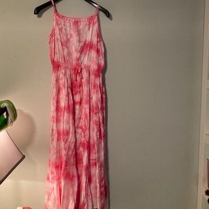 Girls sundress and overalls duo size 14